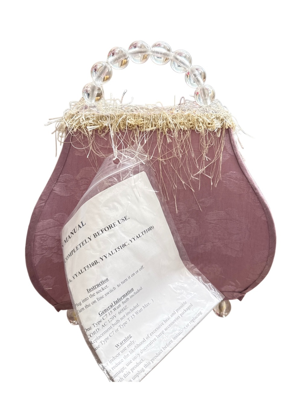 VINTAGE PURSE LAMP NWT - Picture 2 of 4